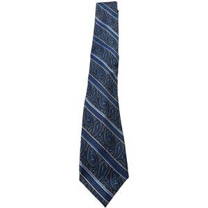 ProntoUomo platinum Mens wearhouse gray baby blue black paisley stripe Xlong